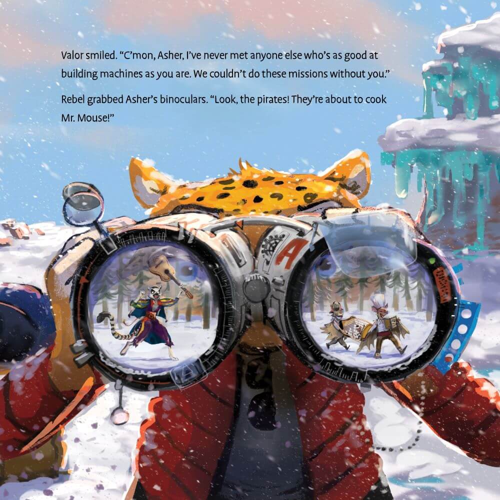 The Night the Snow Monster Attacked - SAGA 2 - Book 7 - General Michael Flynn - Brave Books