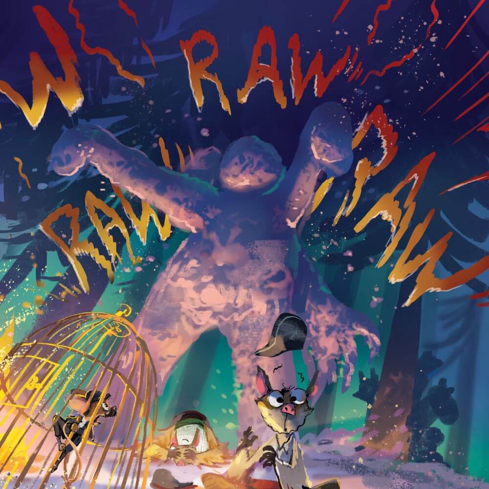 The Night the Snow Monster Attacked - SAGA 2 - Book 7 - General Michael Flynn - Brave Books
